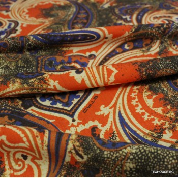 Кашмир Etro оранжева шарка